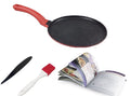 Poêle à Crêpes Mastrad Giftset - Rouge / Noir - 28 cm