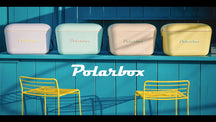 Polarbox Koelbox met Schouderband - Marineblauw Mustard - 20 Liter