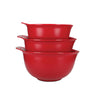 Bol de mélange Core Rouge Empereur KitchenAid - 3 pièces