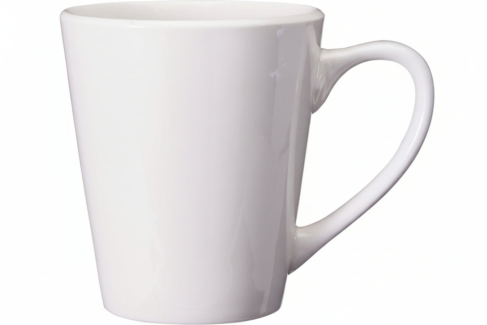 Cookinglife Mokken Siaki - Wit / Blauw / Grijs 350 ml - Porselein - 6 stuks