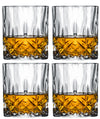 Cookinglife Verres à Whisky / Verres à Cocktail / Verres à Eau Moray - 320 ml - 4 pièces