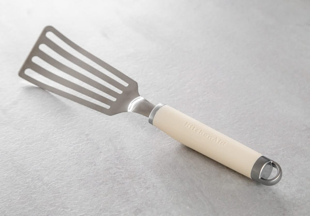 Noyau de spatule KitchenAid - Blanc amande / Argent