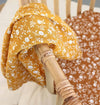 A Little Lovely Company Hydrofiele Doek - Bloesem - Caramel - 2 Stuks