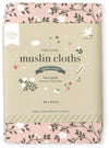 A Little Lovely Company Hydrofiele Doek - Bloesem - Dusty Pink - 2 Stuks