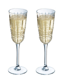 Verres à Champagne Cristal d'Arques Rendez-Vous - 170 ml - 2 pièces