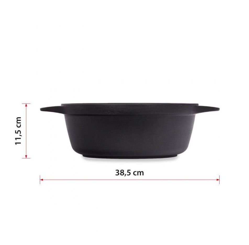 Valira Braadpan met deksel Aire - ø 28 cm / 9.3 liter