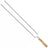 Forged BBQ Vorkspies / Skewer Churrasco - Olijfhout / Staal - 50cm