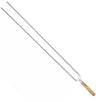 Brochette de fourchette de barbecue forgée / brochette Churrasco - Bois d'olivier / Acier - 70 cm