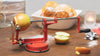 Sareva Appelschilmachine / Aardappelschilmachine - met zuignap - Rood