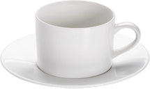 Tasse à café Maxwell & Williams avec soucoupe White Basics 225 ml