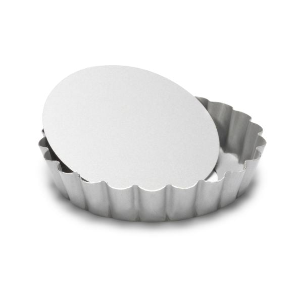 Moule à tartelette Patisse Mini Quiche Silver Top ø 10 cm