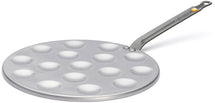 De Buyer Poffertjespan Mineral B - ø 27 cm - 15 poffertjes - zonder antiaanbaklaag