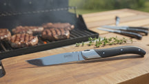 Blackwell Steakbestek Laguiole - Steakmessen & Steakvorken - Pakkahout - 12 Stuks