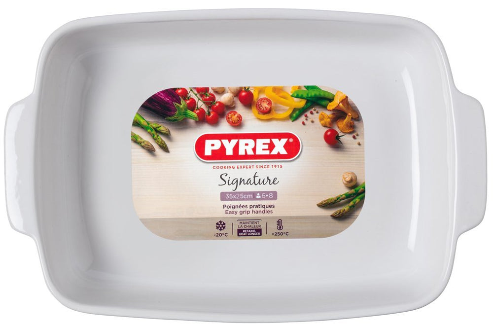 Pyrex Ovenschaal Signature - 35 x 25 x 6.5 cm / 4.7 liter