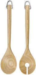 KitchenAid Couverts à Salade Core Bois de Bouleau 2 pièces 33 cm