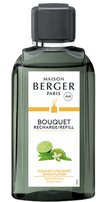 Recharge Maison Berger - pour bâtonnets parfumés - Fleur de Citron - 200 ml