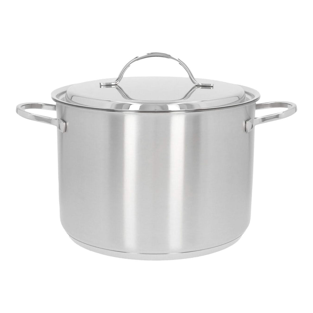 Demeyere - 4 delige Pannenset (Kookpan ø 18 / 20 / 24 cm + Steelpan ø 16 cm) + Deksels Resto 3 - RVS