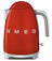 SMEG Waterkoker - 2400 W - rood - 1.7 liter - KLF03RDEU