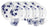 Royal Doulton Service de vaisselle Pacific Splash - 16 pièces / 4 personnes