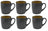 Studio Tavola Tasses Evia 350 ml - 6 pièces