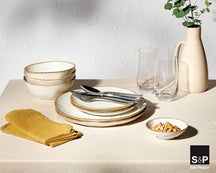 Salt & Pepper Soepkommen / Kommen Artisan Wit ø 17 cm - 4 Stuks