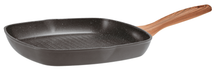 Sambonet Grillpan Rock 'n' Rose - Zwart - 28 x 28 cm - standaard anti-aanbaklaag