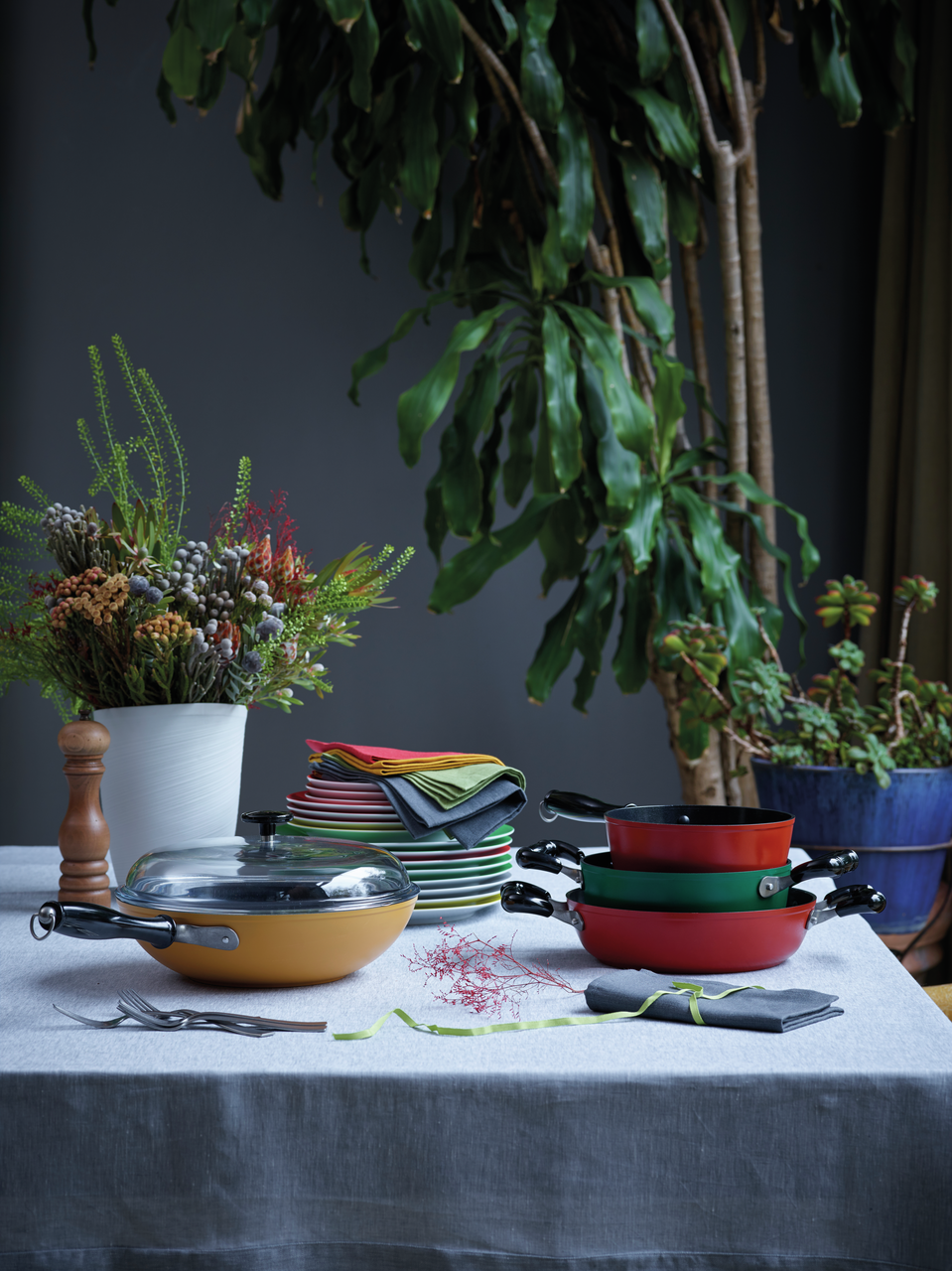 Sambonet Vintage Steelpan Ø 18 cm Groen - Ook inductie geschikt