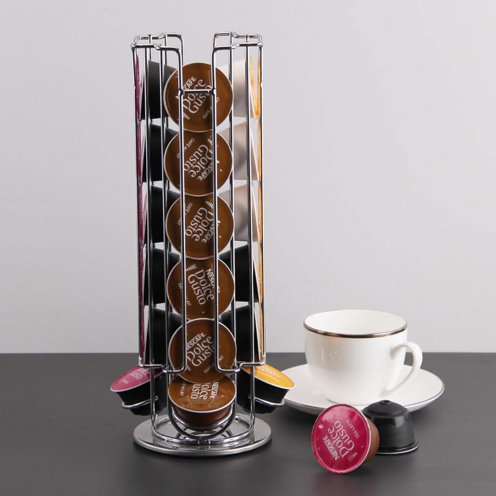 Porte-gobelet Jay Hill Dolce Gusto - Noir - 24 pièces