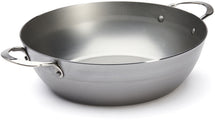 De Buyer Casserole à 2 anses - Mineral B - ø 32 cm / 5,5 litres - sans revêtement antiadhésif