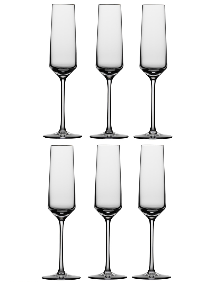 Verres à champagne Schott Zwiesel Pure 215 ml - 6 pièces