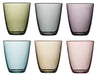 Verres à Eau Cosy &amp; Trendy Streetfood - 310 ml - 6 pièces