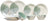 Royal Doulton Service de Vaisselle 1815 Signature Cool Green - 12 pièces / 4 personnes