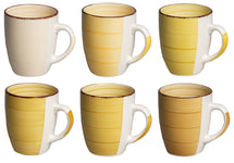 Studio Tavola Tasses Sunny Fall 350 ml - 6 pièces