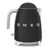 SMEG Waterkoker - 2400 W - mat zwart - 1.7 liter - KLF03BLMEU