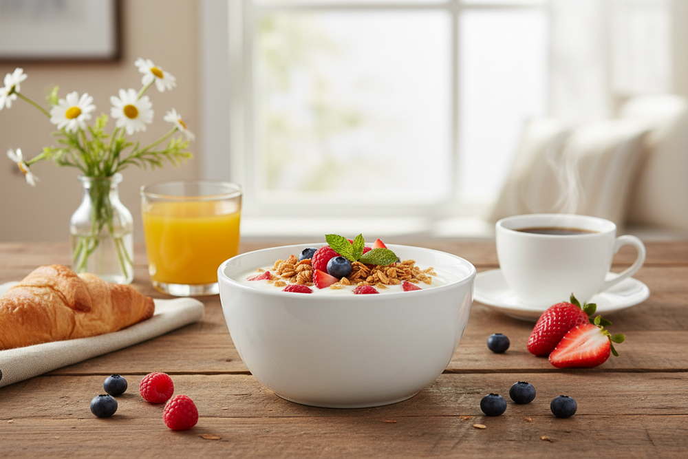 Cookinglife Soepkommen / Kommen - Porselein ø 15.5 cm  - 4 Stuks