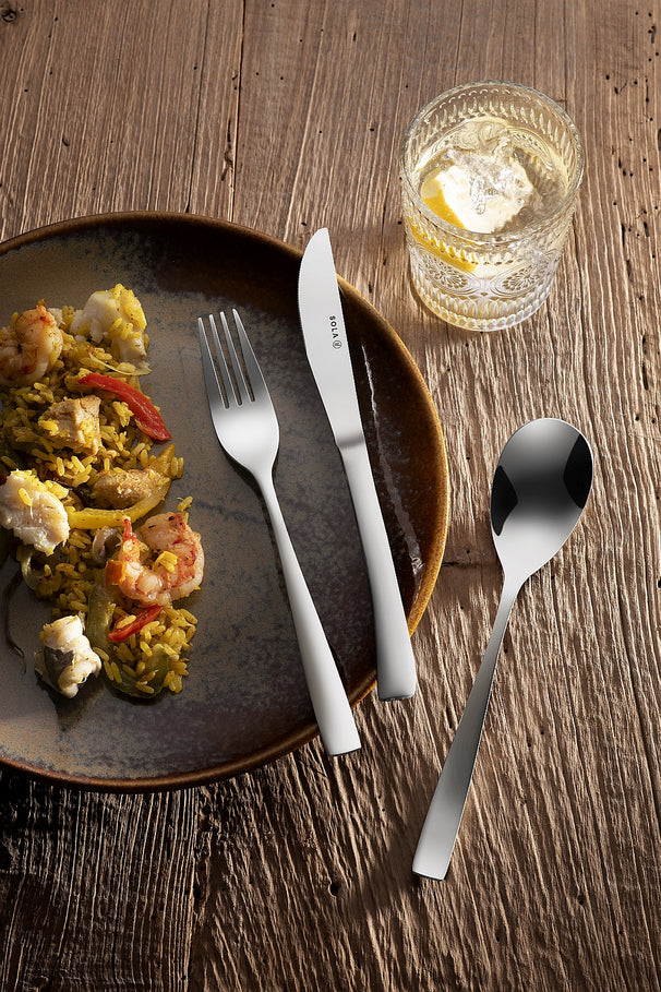 Sola Bestekset Sevilla - RVS - 90 Delig / 9 Persoons