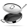 Stahl Cookware Hybrid Koekenpan - 28 cm - Inclusief Deksel