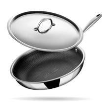 Stahl Cookware Koekenpannenset Hybrid 24 + 28 cm - Inclusief Deksels