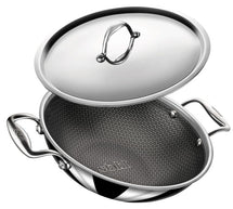 Stahl Cookware Hybrid Wokpan - 24 cm - Inclusief Deksel