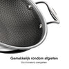 Stahl Cookware Wokpan Hybrid 28 cm - Inclusief Deksel