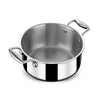 Stahl Cookware Triply Pannenset - 4 Delig - Kookpan 18, 20 en 24cm - Steelpan 16cm