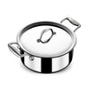 Stahl Cookware Triply Pannenset - 5 delig - Kookpan 18, 20 en 24 cm - Steelpan 18 en 16cm