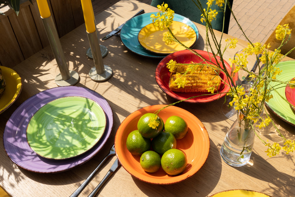 Studio Tavola Service de table Sunny Summer - 18 pièces / 6 personnes