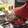 Tajine Emile Henry - Grand Cru Rouge - Flamme Céramique - ø 32 cm / 3 litres