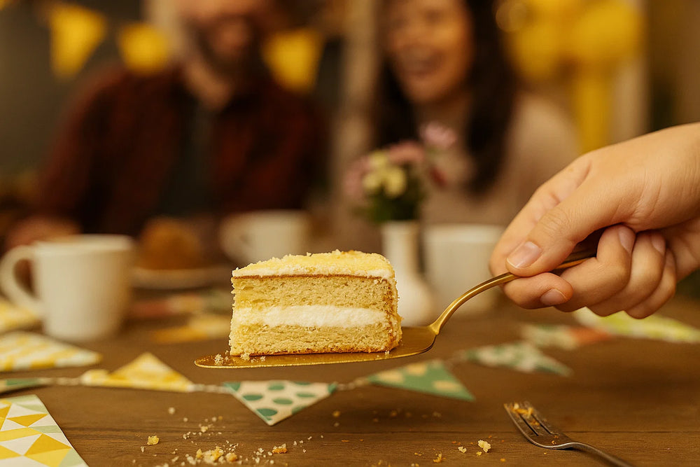 Cookinglife Taartschep Goud 22.5 cm