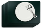 Cosy & Trendy Placemats Leather Look Pine Grove 43 x 30 cm - 6 Stuks