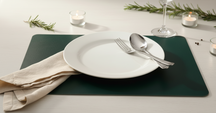Cosy & Trendy Placemats Leather Look Pine Grove 43 x 30 cm - 6 Stuks