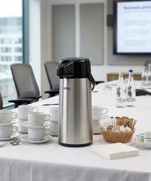 Thermos Thermoskan met Pomp - Pompkan - Isoleerkan - 2.2 Liter