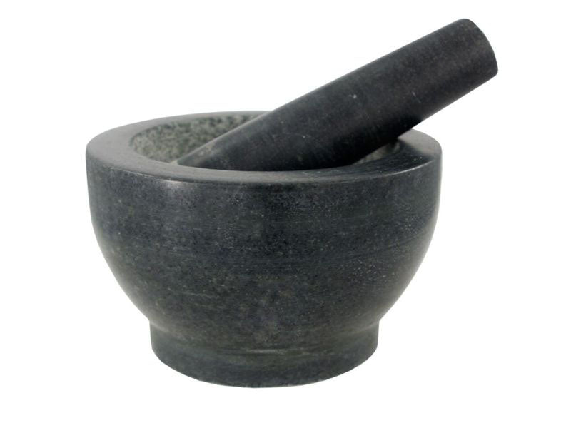 Mortier en Granit Imperial Kitchen - Noir - ø 18 cm