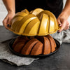 Nordic Ware Turban Moule à pâtisserie tressé Bundt Doré ø 27 cm / 3,5 litres